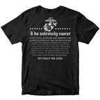 USMC Oath of Enlistment T-Shirt