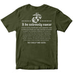 USMC Oath of Enlistment T-Shirt