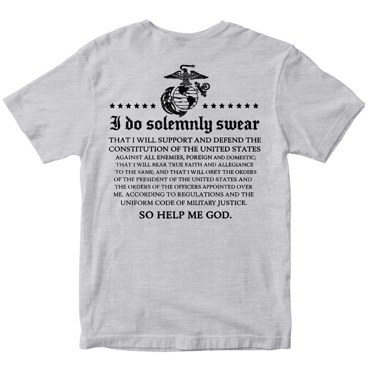 USMC Oath of Enlistment T-Shirt