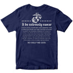 USMC Oath of Enlistment T-Shirt