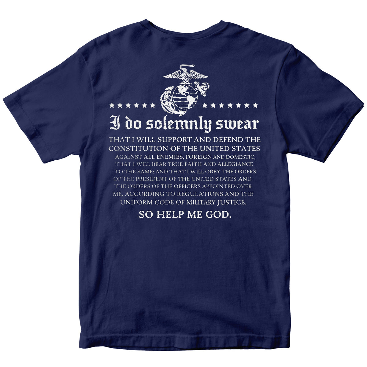 USMC Oath of Enlistment T-Shirt