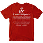 USMC Oath of Enlistment T-Shirt