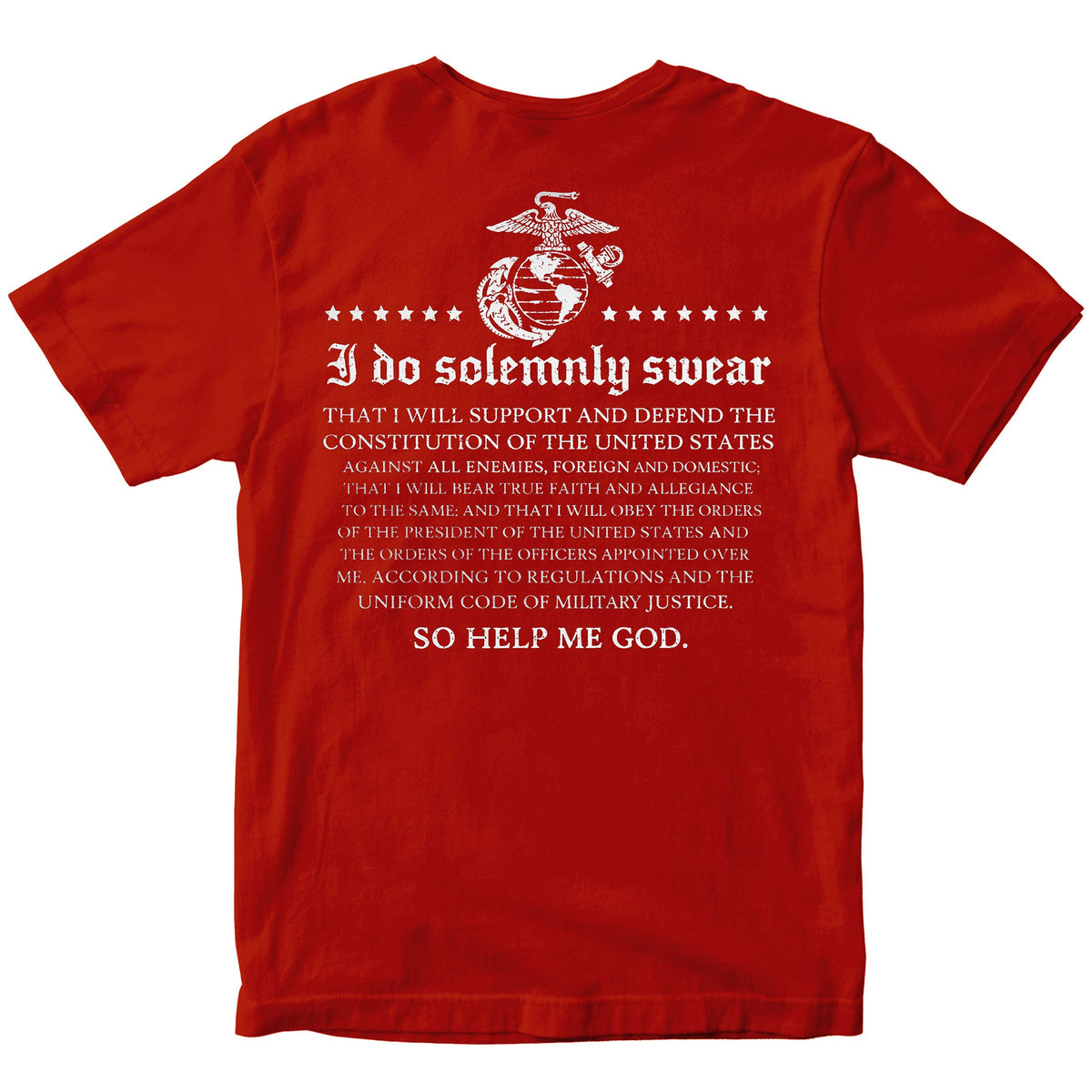 USMC Oath of Enlistment T-Shirt