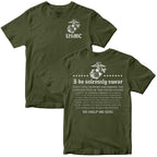 USMC Oath of Enlistment T-Shirt