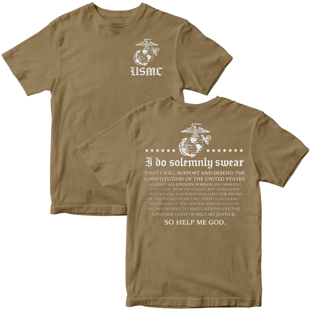 USMC Oath of Enlistment T-Shirt