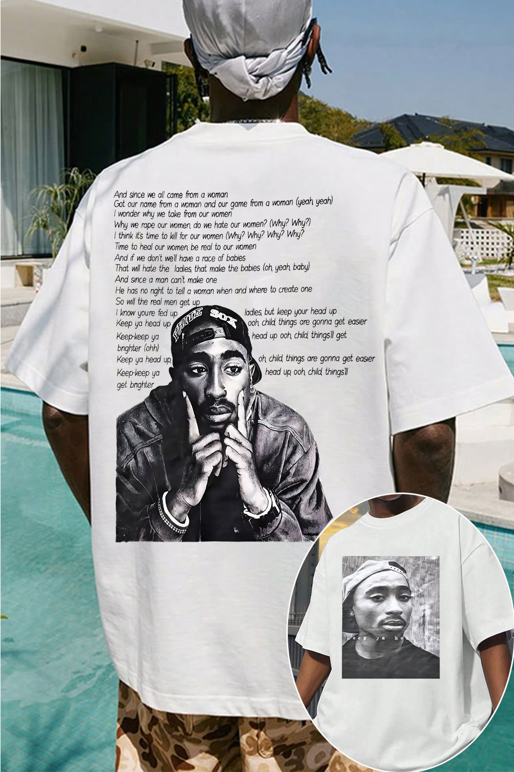 tupacquotes T-SHIRT