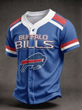 Men's Football Fan Print Sports Jersey