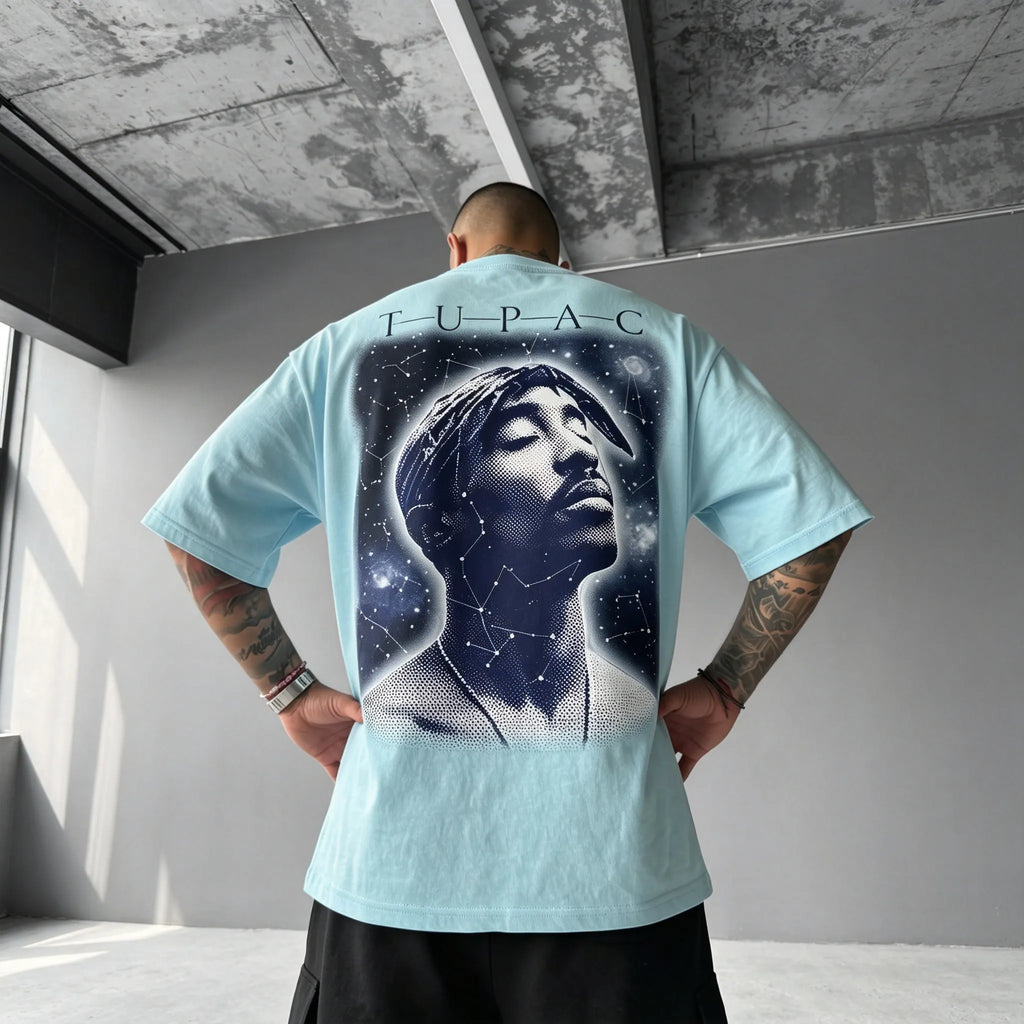 Unisex West Coast Legend Print Short-Sleeve T-Shirt