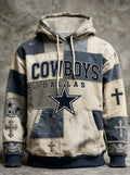 Men's Football Print Hoodies