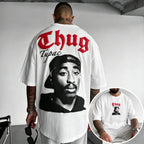 Unisex West Coast Legend Print Short-Sleeve T-Shirt