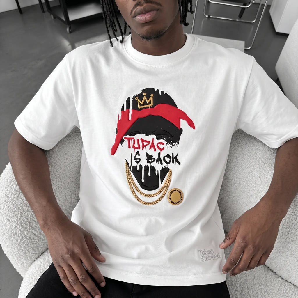 Unisex West Coast Legend Print Short-Sleeve T-Shirt