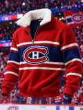 Men's Football Print Hoodie