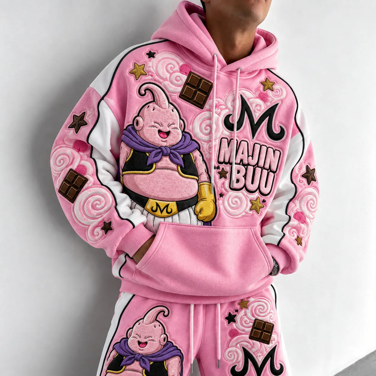 Anime-print Hoodie