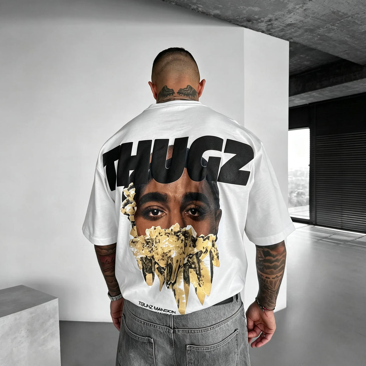 Unisex West Coast Legend Print Short-Sleeve T-Shirt