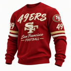 Men's Football Print Sweatshirt