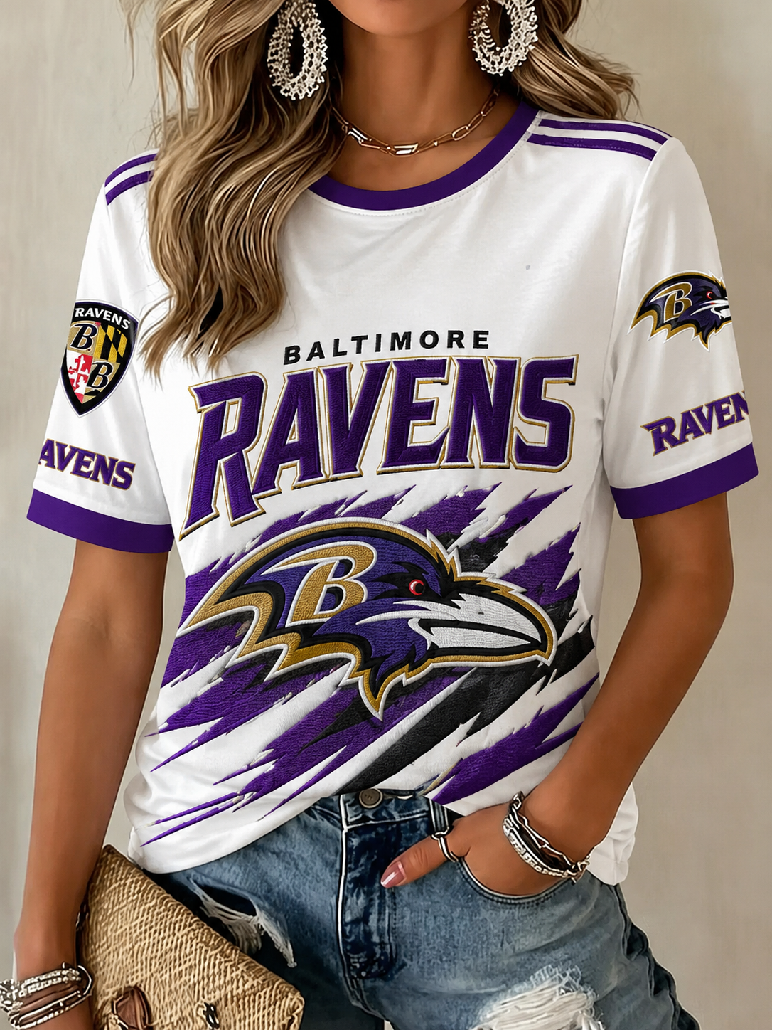 Women's Football Fan T-Shirt