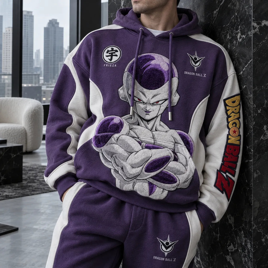 Unisex Oversized Casual Anime-print Hoodie
