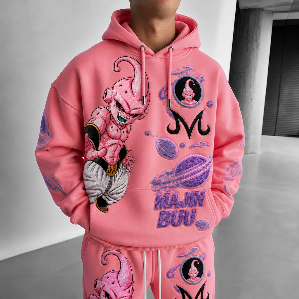 Anime-print Hoodie
