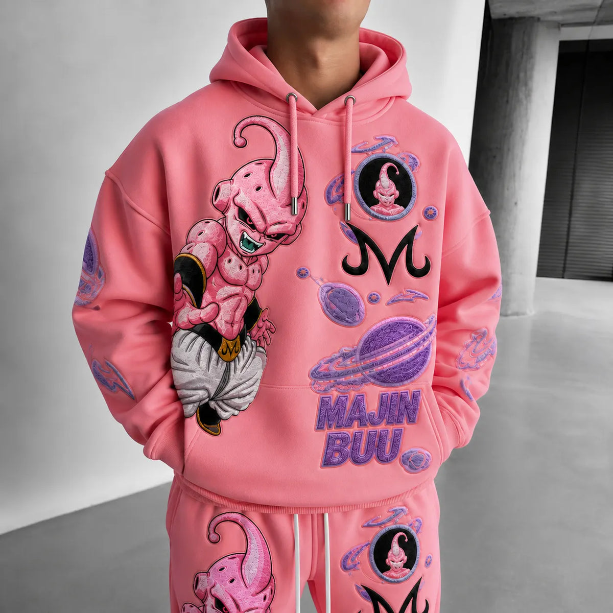 Anime-print Hoodie