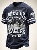 Men's Music Print T‐Shirt