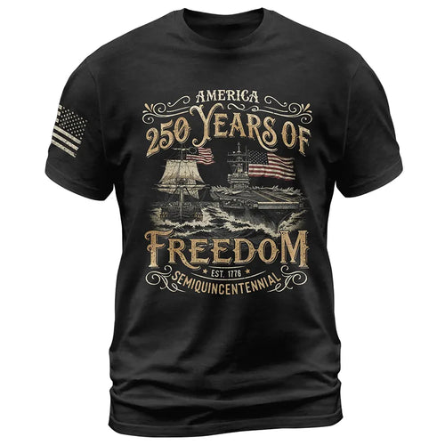1776–2026 American Freedom Celebration 250th Anniversary Shirt