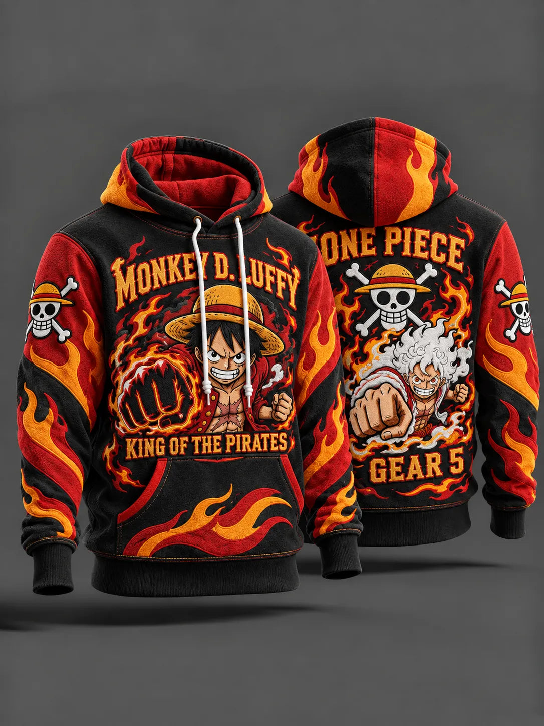 Men's Retro Anime And Cartoons Hoodie