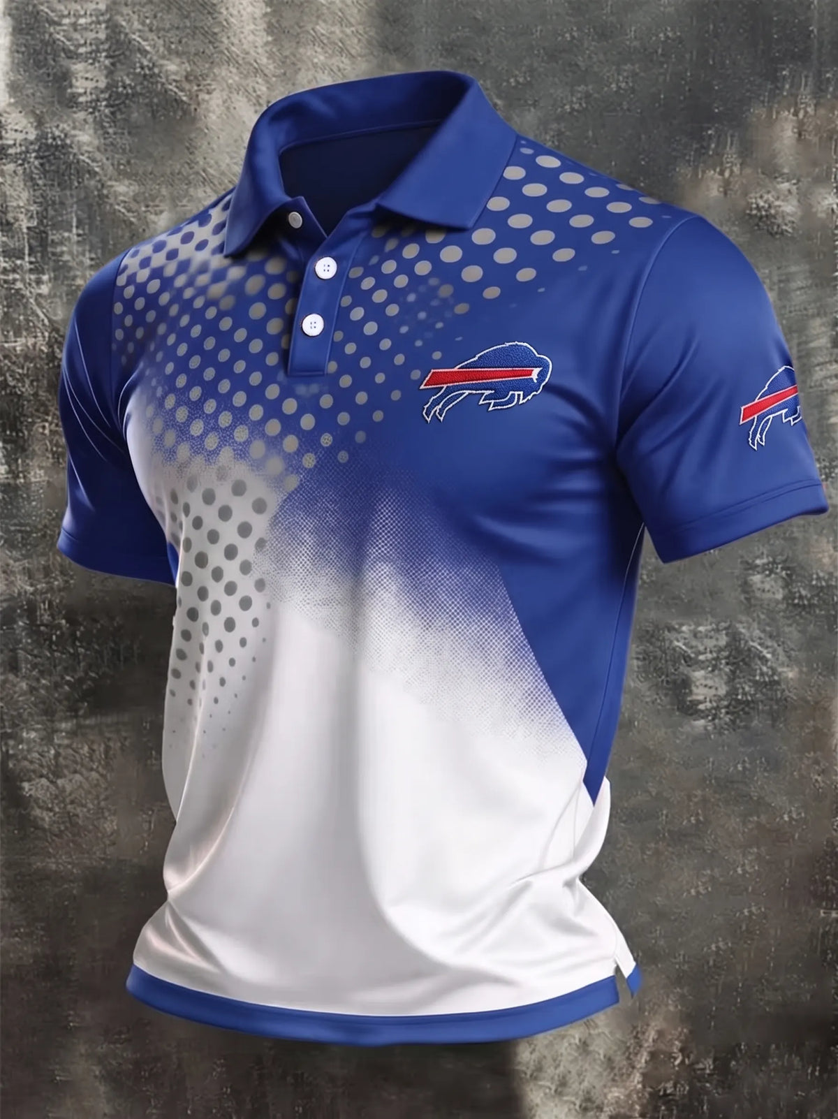 Men's Football Team Short-Sleeve Polo Shirt