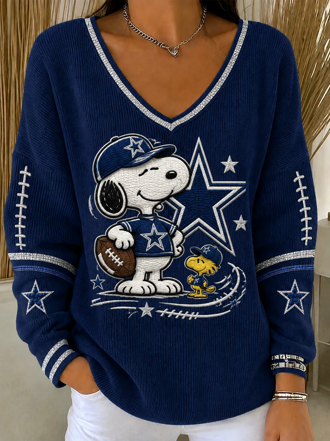 Women's Cartoon Print Sweatshirt