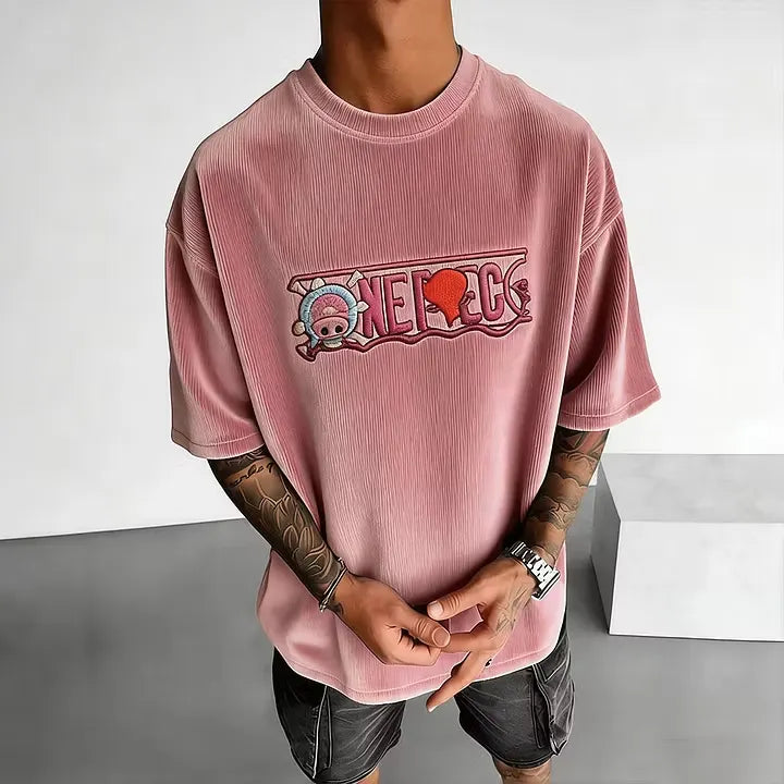 Unisex Anime Inspired Vintage T-Shirt