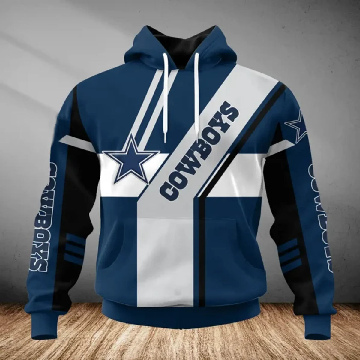 Men's Football Print Hoodie