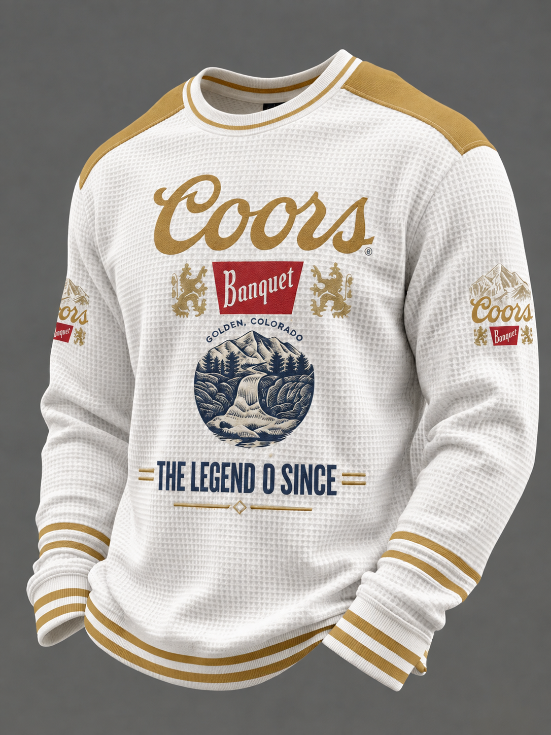 Men's Casual Beer Print Sweatershirts