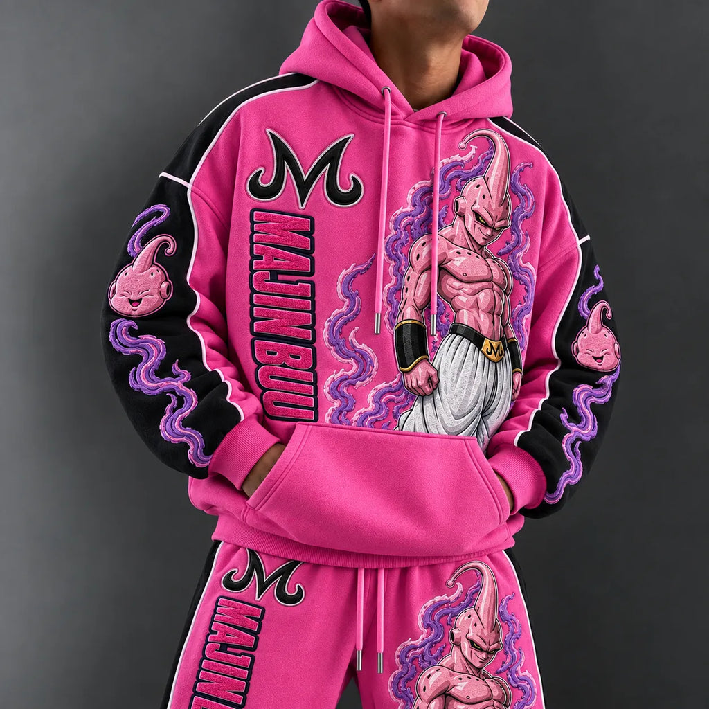 Anime-print Hoodie