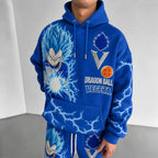 Anime-print Hoodie