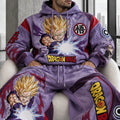 Unisex Oversized Casual Anime-print Hoodie