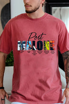 Retro post malone shirt vintage 90s style shirt-Men