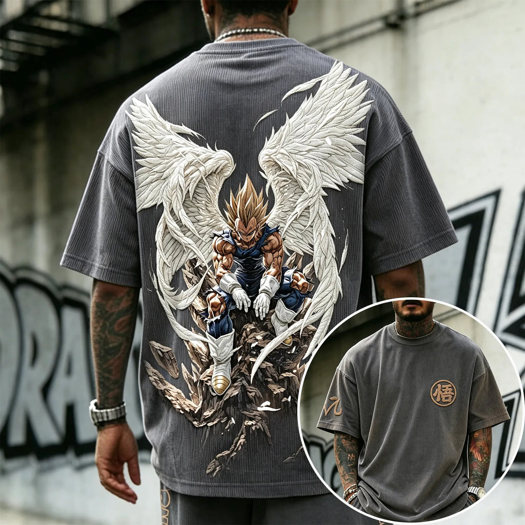Unisex Anime Inspired Vintage T-Shirt