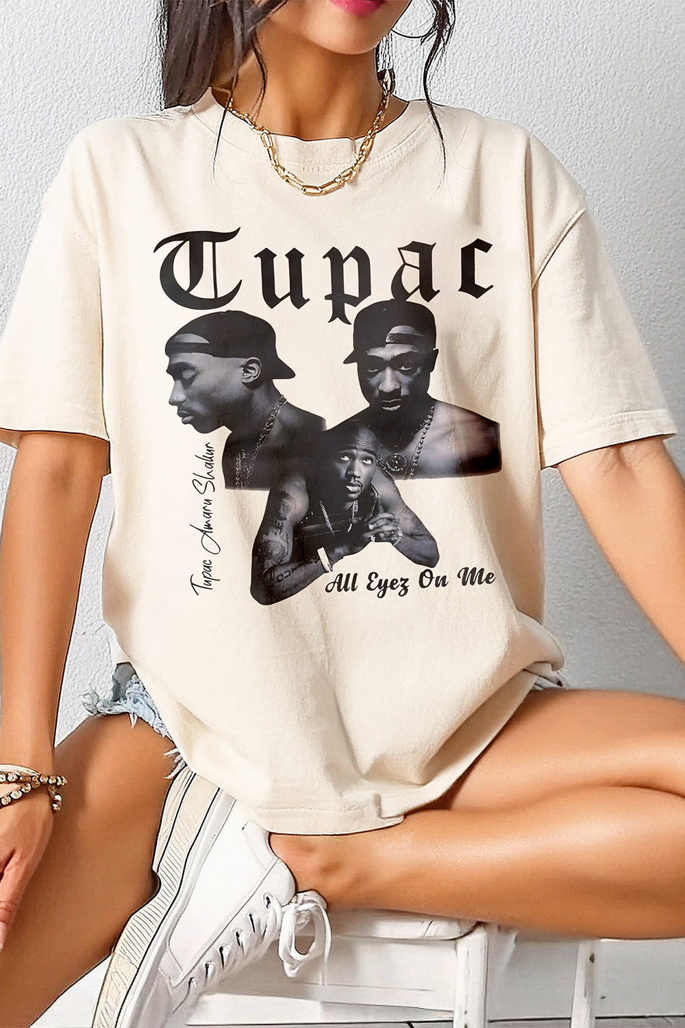All Eyez On Me 2pac Tee For Women