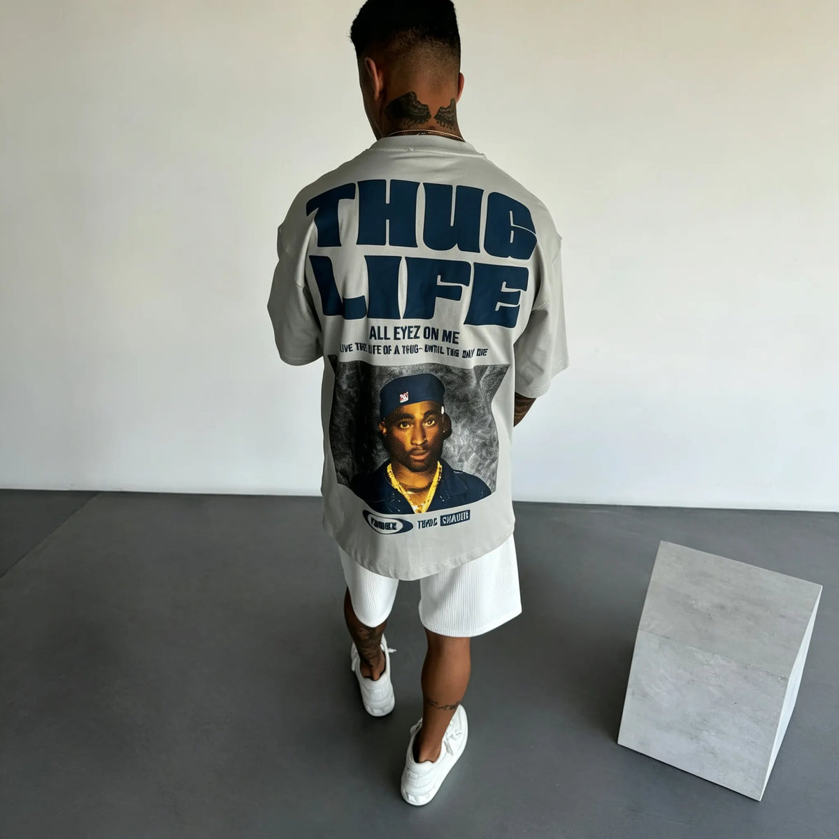 Unisex West Coast Legend Print Short-Sleeve T-Shirt