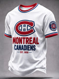Men's Casual Football Team Activewear Top