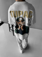 Unisex West Coast Legend Print Short-Sleeve T-Shirt