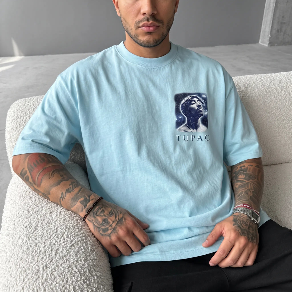 Unisex West Coast Legend Print Short-Sleeve T-Shirt