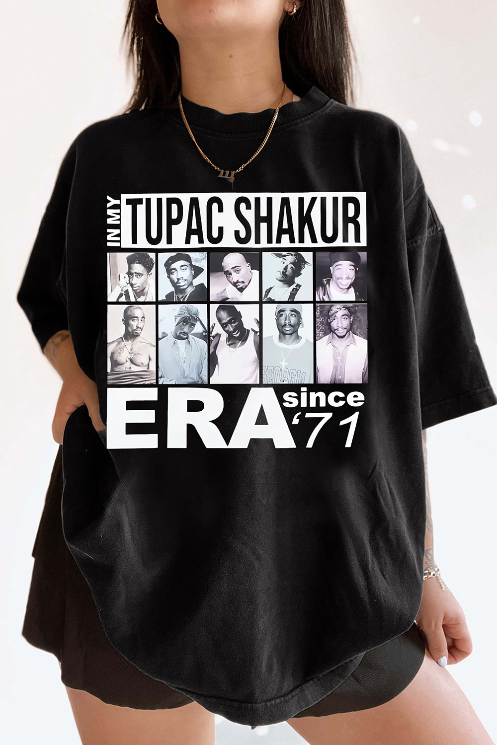 In My 2Pac Era Graphic Tee For Women