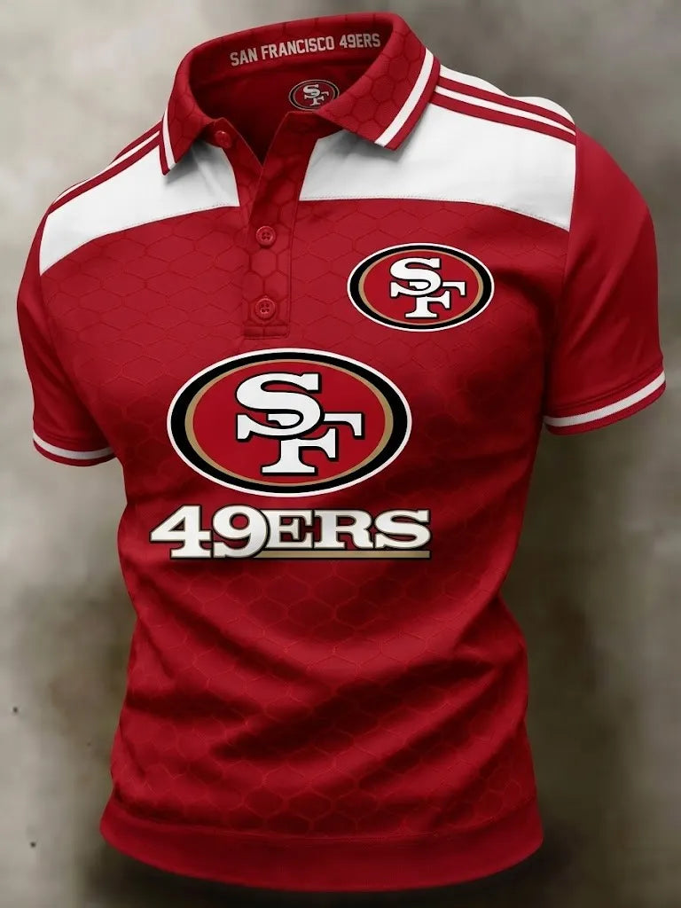 Men's Football Fans Polo Shirt