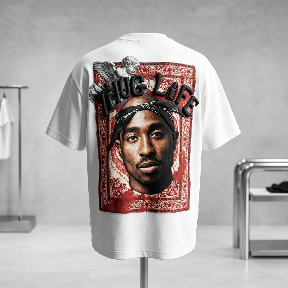Unisex West Coast Legend Print Short-Sleeve T-Shirt