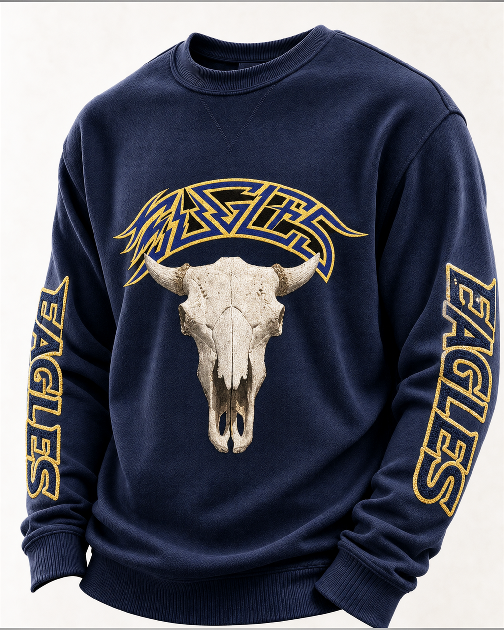 Men's Music Graphic Crewneck Sweatshirt