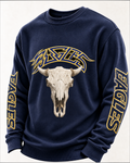 Men's Music Graphic Crewneck Sweatshirt
