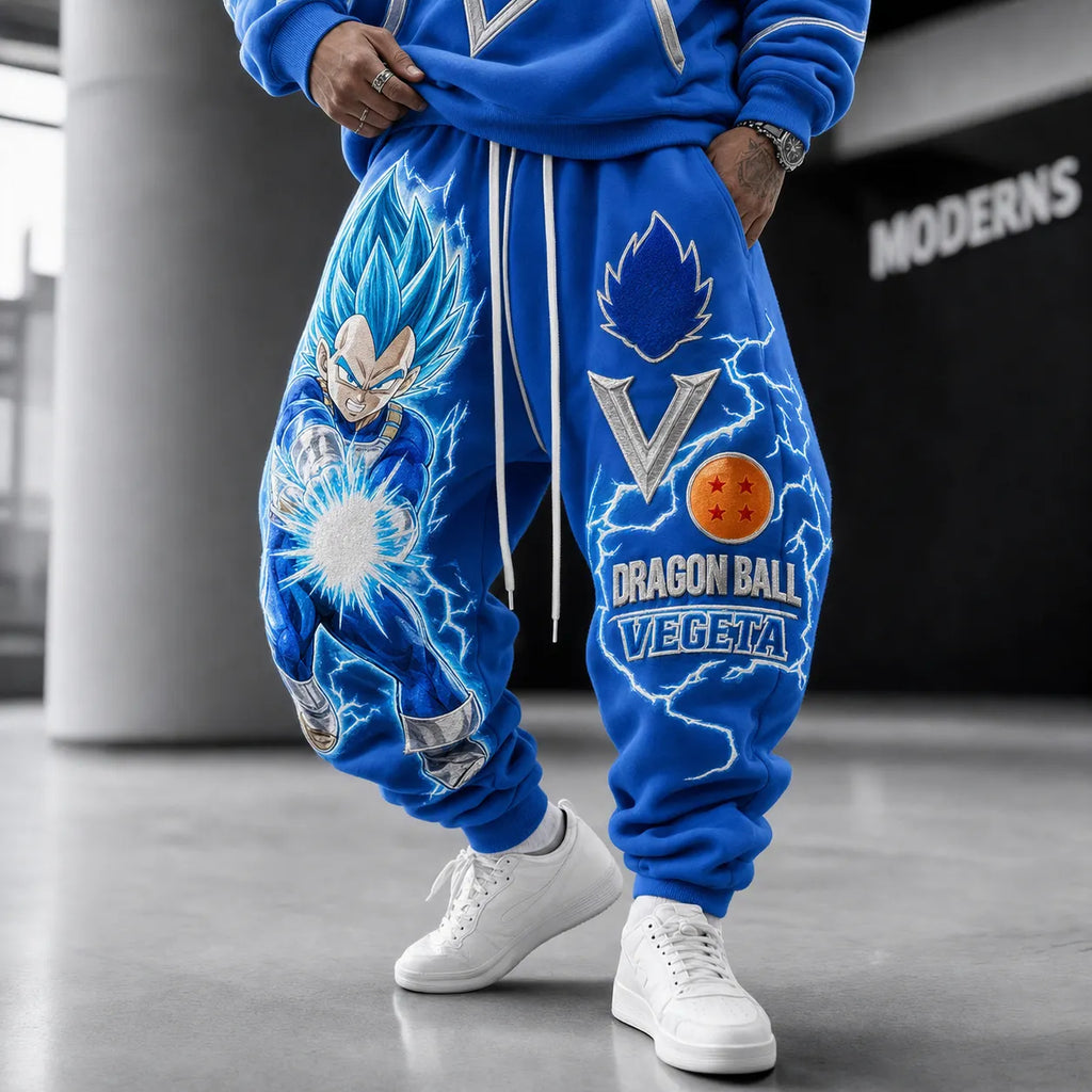 Anime-print Sweatpants