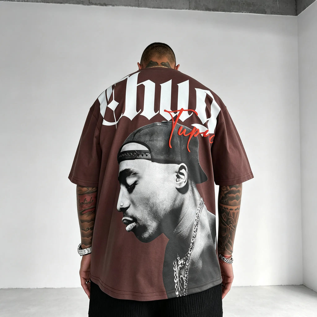 Unisex West Coast Legend Print Short-Sleeve T-Shirt