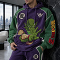 Unisex Oversized Casual Anime-print Hoodie