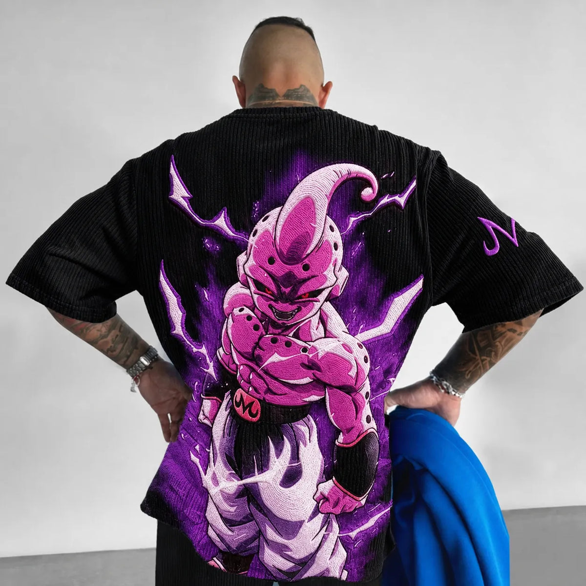 Unisex Anime-Style Retro Oversized T-Shirt
